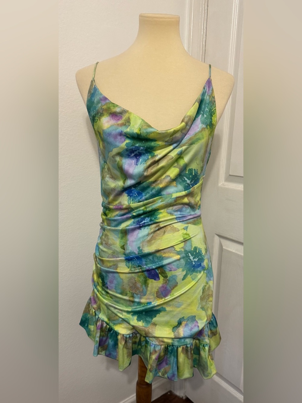 Free People For Love & Lemons Aster Mini Dress Sexy Party Cocktail Fitted NWT Sm